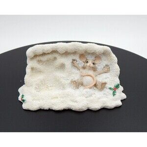 Charming Tails Maxine Making Snow Angels Figurine 87510 Figure Silvestri